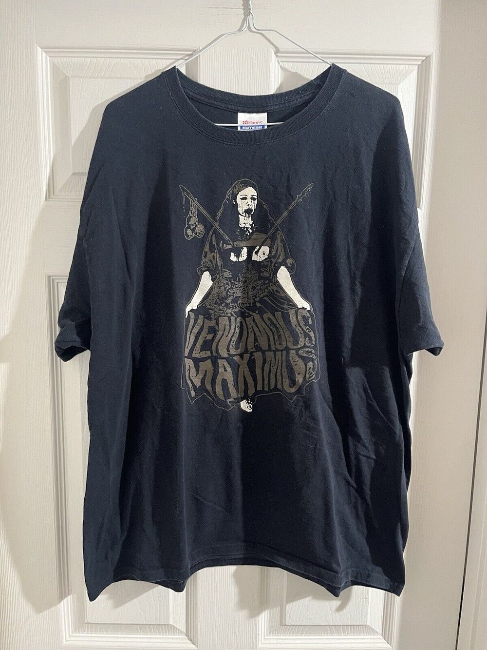 Venomous Maximus Shirt Y2K Heavy Metal Houston Horror Sz XL